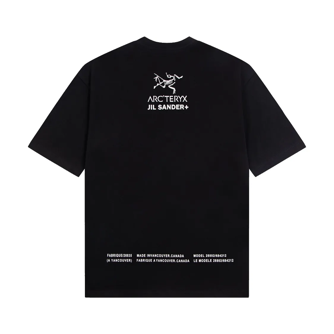 【 Quality】 Arc’teryx 𝟮𝟰𝘀𝘀 JIL SANDER T ， ， ， OS Premium 32S g Quality ： ：White Black Size：XS S M L